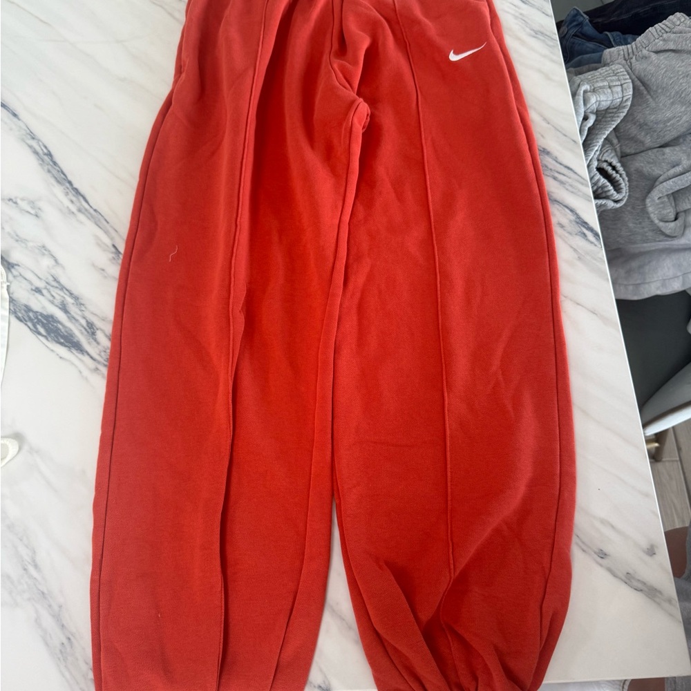 Nike Kids Bright Red Joggers